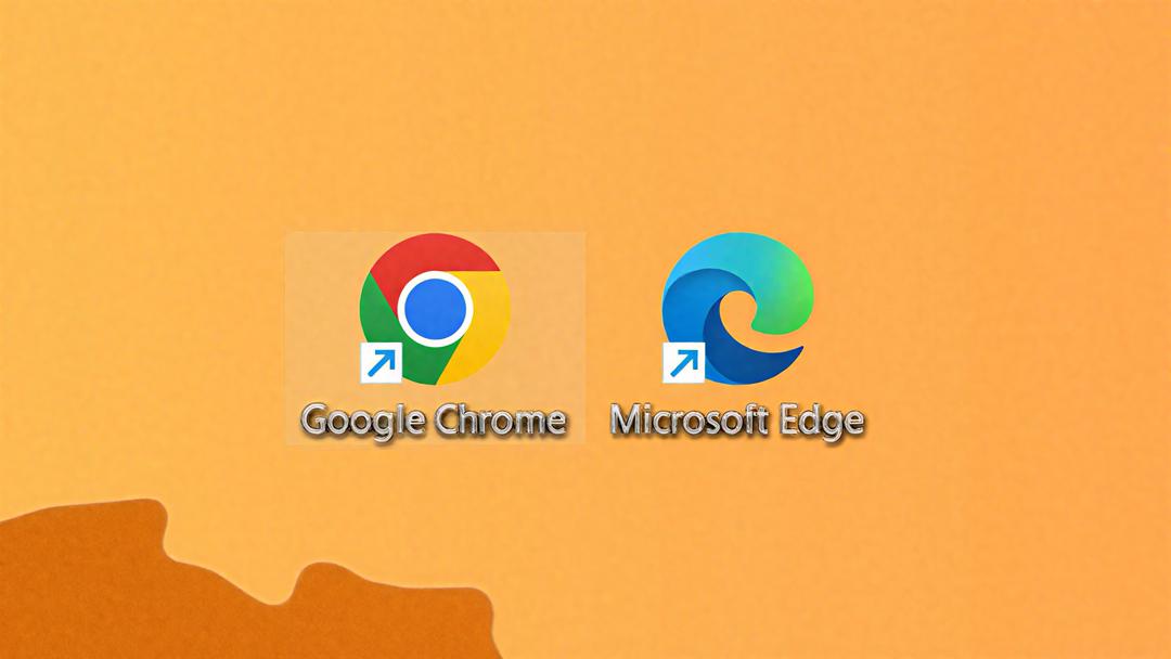 Ouvrir Microsoft Edge ou Google Chrome
